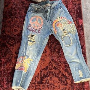 Magnolia Denim Jeans with Love Detail
